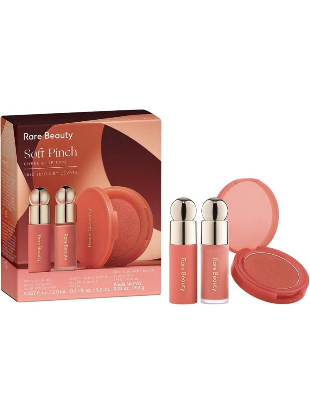 Soft Pinch Cheek & Lip Trio - Matte Blush, Mini Liquid Blush & Tinted Lip Oil